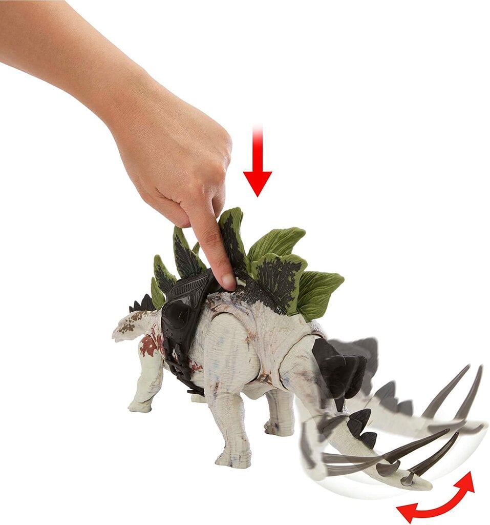 Dinozauro figūrėlė Stegosaurus Mattel Jurassic World HLP24 kaina ir informacija | Žaislai berniukams | pigu.lt