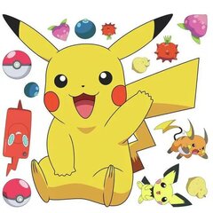 Interjero lipdukas Pokemon Pikachu kaina ir informacija | Interjero lipdukai | pigu.lt