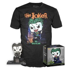 Rinkinys vyrams Tee DC Comics Jim Lee Joker, juodas kaina ir informacija | Vyriški marškinėliai | pigu.lt