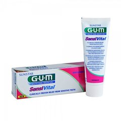 Dantų pasta Gum SensiVital, 75 ml цена и информация | Зубные щетки, пасты | pigu.lt