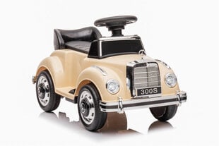 Vienvietis vaikiškas elektromobilis Mercedes 300S, smėlinis kaina ir informacija | Elektromobiliai vaikams | pigu.lt