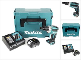 Аккумуляторный шуруповерт Makita DFS 251 RF1J цена и информация | Шуруповерты, дрели | pigu.lt