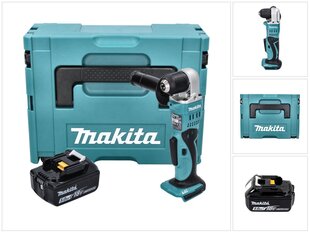 Аккумуляторная угловая дрель Makita DDA 351 T1J цена и информация | Шуруповерты, дрели | pigu.lt