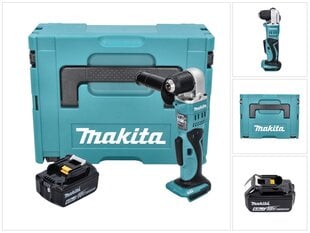 Аккумуляторная угловая дрель Makita DDA 351 G1J цена и информация | Шуруповерты, дрели | pigu.lt