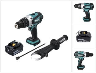 Аккумуляторный шуруповерт Makita DHP 458 G1 цена и информация | Шуруповерты, дрели | pigu.lt