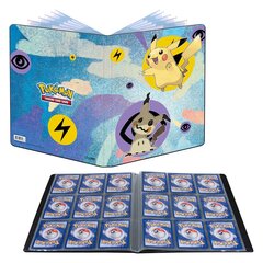 Žaidimo kortelių dėklas UP Pikachu & Mimikyu 9-Pocket Binder kaina ir informacija | Stalo žaidimai, galvosūkiai | pigu.lt