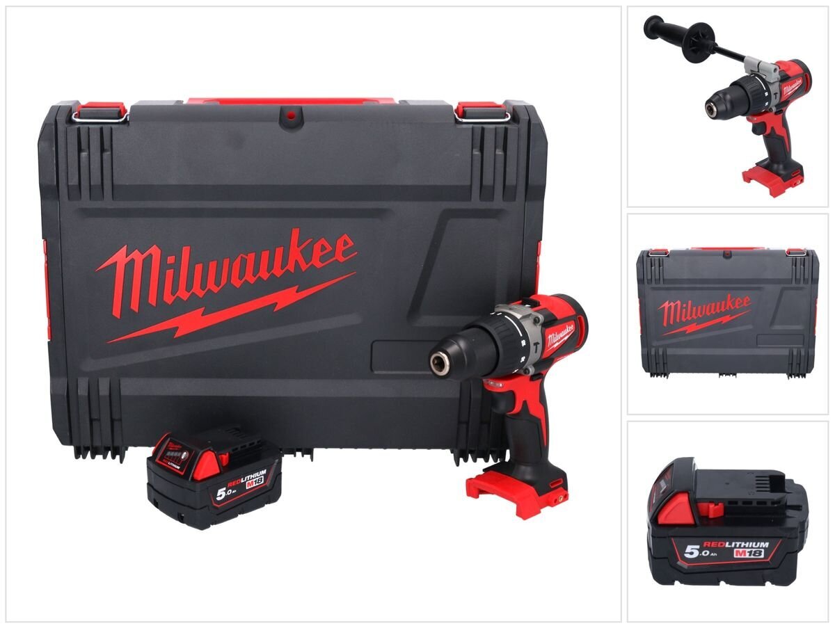 Ударная дрель Milwaukee M18 BLPD2-501X цена | pigu.lt