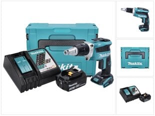 Аккумуляторный шуруповерт Makita DFS 452 RF1J цена и информация | Шуруповерты, дрели | pigu.lt