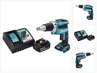 Аккумуляторный шуруповерт Makita DFS 452 RT1 цена и информация | Шуруповерты, дрели | pigu.lt