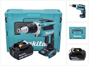 Аккумуляторный шуруповерт Makita DFS 452 T1J цена и информация | Шуруповерты, дрели | pigu.lt