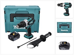 Аккумуляторный шуруповерт Makita DHP 458 цена и информация | Шуруповерты, дрели | pigu.lt