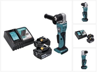 Аккумуляторная угловая дрель Makita DDA 351 RT a цена и информация | Шуруповерты, дрели | pigu.lt