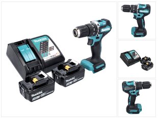 Аккумуляторная ударная дрель Makita DHP 487 RF цена и информация | Шуруповерты, дрели | pigu.lt