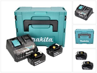 Комплект блока питания Makita BL 1850 B цена и информация | Шуруповерты, дрели | pigu.lt