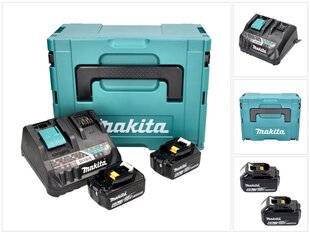 Комплект блока питания Makita BL 1860 B цена и информация | Шуруповерты, дрели | pigu.lt