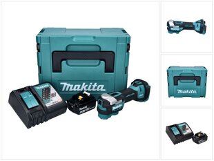 Многофункциональный инструмент Makita DTM 52 RG1J цена и информация | Шуруповерты, дрели | pigu.lt