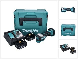 Многофункциональный инструмент Makita DTM 52 RGJ цена и информация | Шуруповерты, дрели | pigu.lt