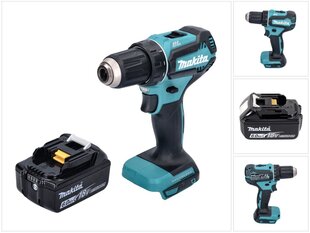 Аккумуляторная дрель Makita DDF 485 G1 цена и информация | Шуруповерты, дрели | pigu.lt