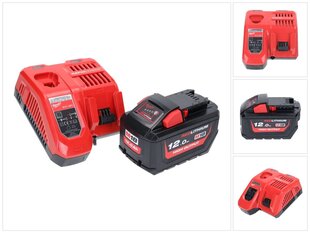 Комплект аккумуляторов Milwaukee M18 NRG-1201 цена и информация | Шуруповерты, дрели | pigu.lt