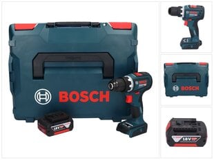 Аккумуляторная дрель Bosch GSR 18V-90 C цена и информация | Шуруповерты, дрели | pigu.lt