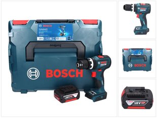 Аккумуляторная ударная дрель Bosch GSB 18V-90 C цена и информация | Шуруповерты, дрели | pigu.lt