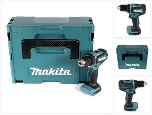 Аккумуляторная дрель Makita DDF 485 ZJ цена и информация | Шуруповерты, дрели | pigu.lt