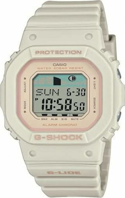 Laikrodis moterims Casio G-Shock Surf Tide Graphs цена и информация | Moteriški laikrodžiai | pigu.lt