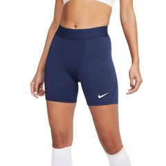 Nike sportiniai šortai moterims Df Strike NP Short W DH8327 410, mėlyni kaina ir informacija | Sportinė apranga moterims | pigu.lt