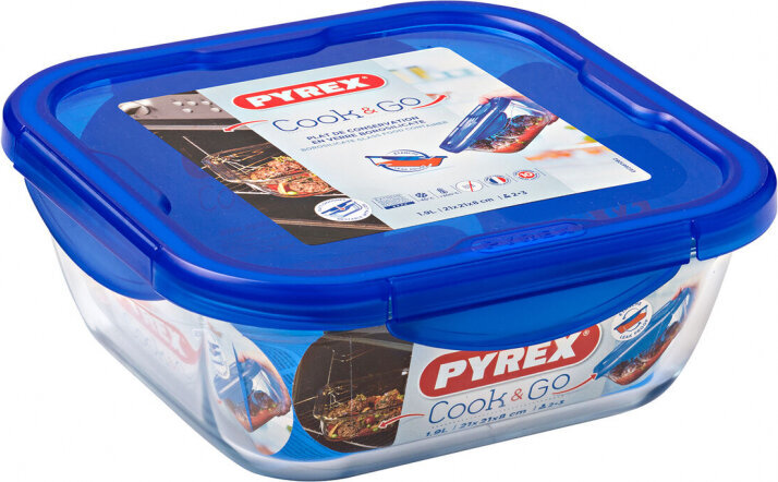 Pyrex maisto indelių rinkinys, 6 vnt. kaina ir informacija | Maisto saugojimo  indai | pigu.lt