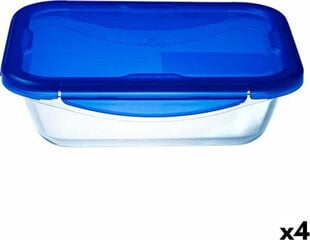 Pyrex maisto indelių rinkinys, 4 vnt. цена и информация | Посуда для хранения еды | pigu.lt