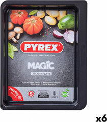 Форма для выпечки Pyrex Irresistible овальная 35,1 x 24,1 x 6,9 cm Прозрачный Cтекло (6 штук) цена и информация | Формы, посуда для выпечки | pigu.lt