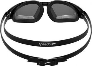 Plaukimo akiniai Speedo Hydropulse, juodi kaina ir informacija | Plaukimo akiniai | pigu.lt