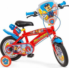 Vaikiškas dviratis Toimsa Children's Bike Toimsa Paw Patrol 12", raudonas/mėlynas kaina ir informacija | Dviračiai | pigu.lt
