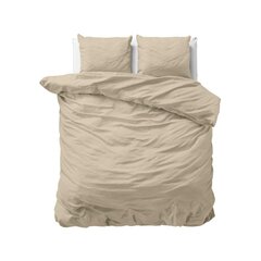 Комплект постельного белья Stone Washed, темно-зеленый, 100% хлопок цена и информация | Комплекты постельного белья | pigu.lt