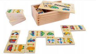 Vaikiškas Domino Transportas цена и информация | Развивающие игрушки | pigu.lt