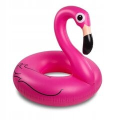 Надувное колесо фламинго, розовое цена и информация | Надувные и пляжные товары | pigu.lt