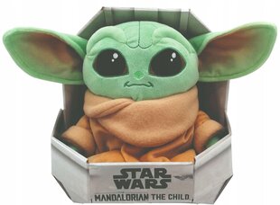 Pliušinis minkštas žaislas Baby Yoda Žvaigždžių Karai (Star Wars), 25cm kaina ir informacija | Minkšti (pliušiniai) žaislai | pigu.lt