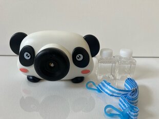 Grojantis muilo burbulų fotoaparatas Panda kaina ir informacija | Vandens, smėlio ir paplūdimio žaislai | pigu.lt