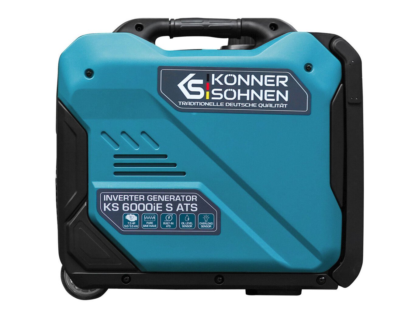 Inverterinis generatorius Könner & Söhnen KS 6000iE S ATS, su akumuliatoriumi цена и информация | Elektros generatoriai | pigu.lt