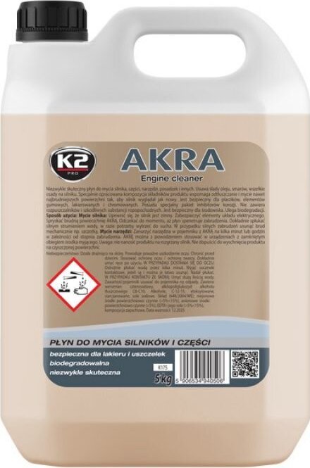 Variklio valiklis K2 Akra, 5 kg kaina ir informacija | Autochemija | pigu.lt