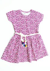 Вязаные платья для девочек, розовое цена и информация | Платья для девочек | pigu.lt