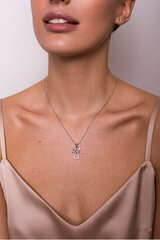 Brilio Silver Модный серебряный кулон с ангелом PENT113 цена и информация | Женское колье | pigu.lt