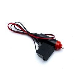 Светодиодная лента EinParts для украшения автомобиля 12B - длина 3M, цвет Красный цена и информация | Части салона автомобиля | pigu.lt
