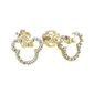 Geltono aukso auskarai Minnie Mouse Brilio sBR2043 kaina ir informacija | Auskarai | pigu.lt