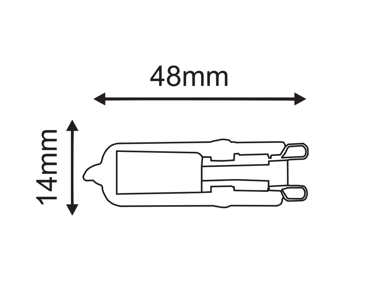 LED lemputė GTV G9 COB 2.5W 4000K цена и информация | Elektros lemputės | pigu.lt