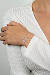 Brilio Silver Очаровательный позолоченный браслет с сердечком BRC22Y цена и информация | Женский браслет | pigu.lt