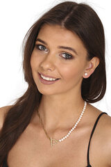 Paauksuotas kaklo papuošalas moterims JwL Luxury Pearls JL0787 kaina ir informacija | Kaklo papuošalai | pigu.lt