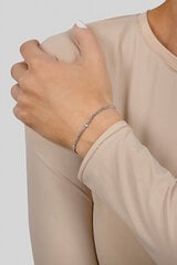 Brilio Silver Современный позолоченный браслет с цирконами BRC44Y цена и информация | Женский браслет | pigu.lt