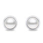 Sidabriniai auskarai su perlais moterims Brilio Silver EA626W sBS2840 kaina ir informacija | Auskarai | pigu.lt