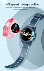 Wotchi Детские умные часы WD36B с GPS-локатором и камерой - синие цена и информация | Смарт-часы (smartwatch) | pigu.lt